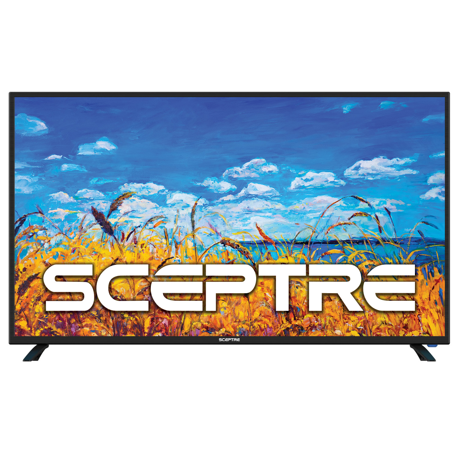 

4k 50" Led Tv Uhd 3840x2160, Sports Gaming Movie Slim Wall Mountable 2x10w Speakers Metal Black