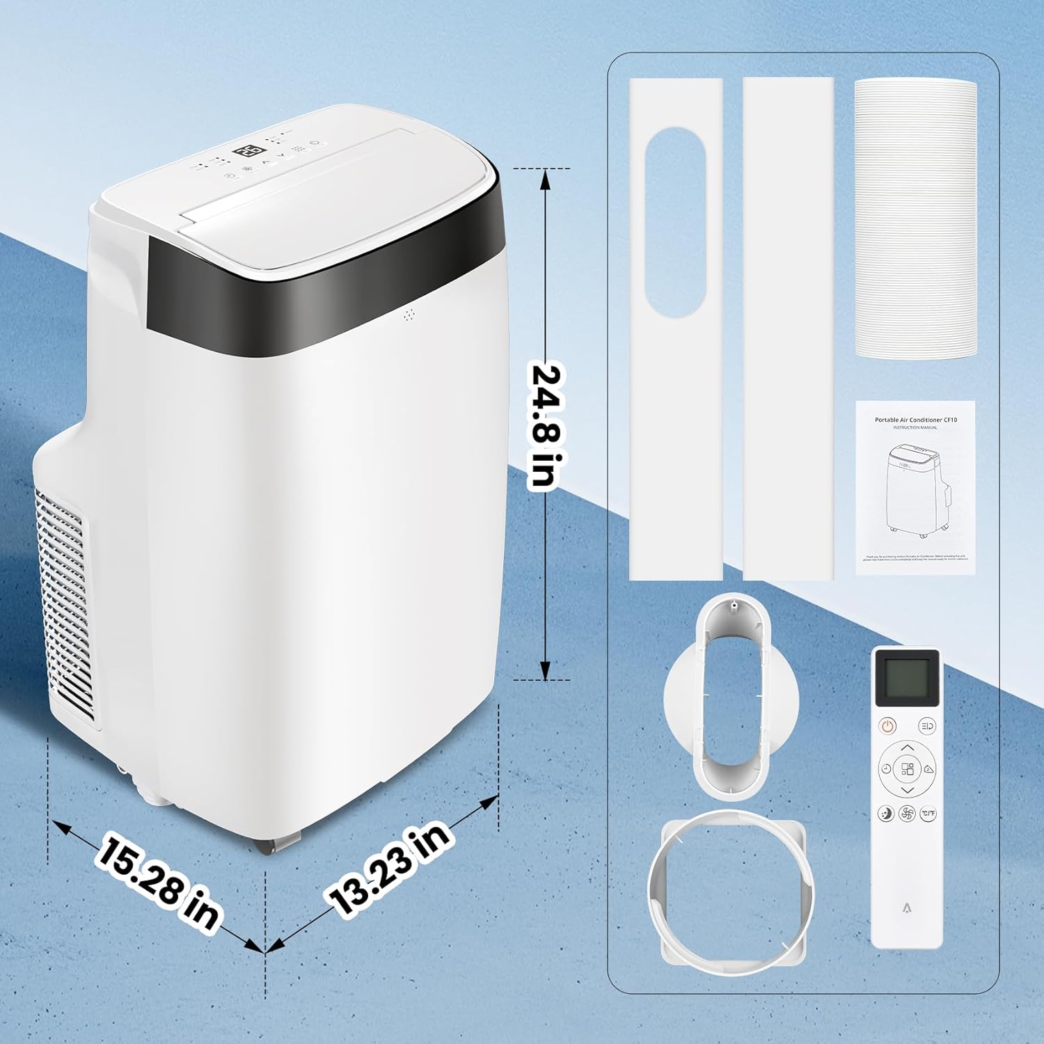 Portable Air Conditioner 10 000 Btu Rooms Temu