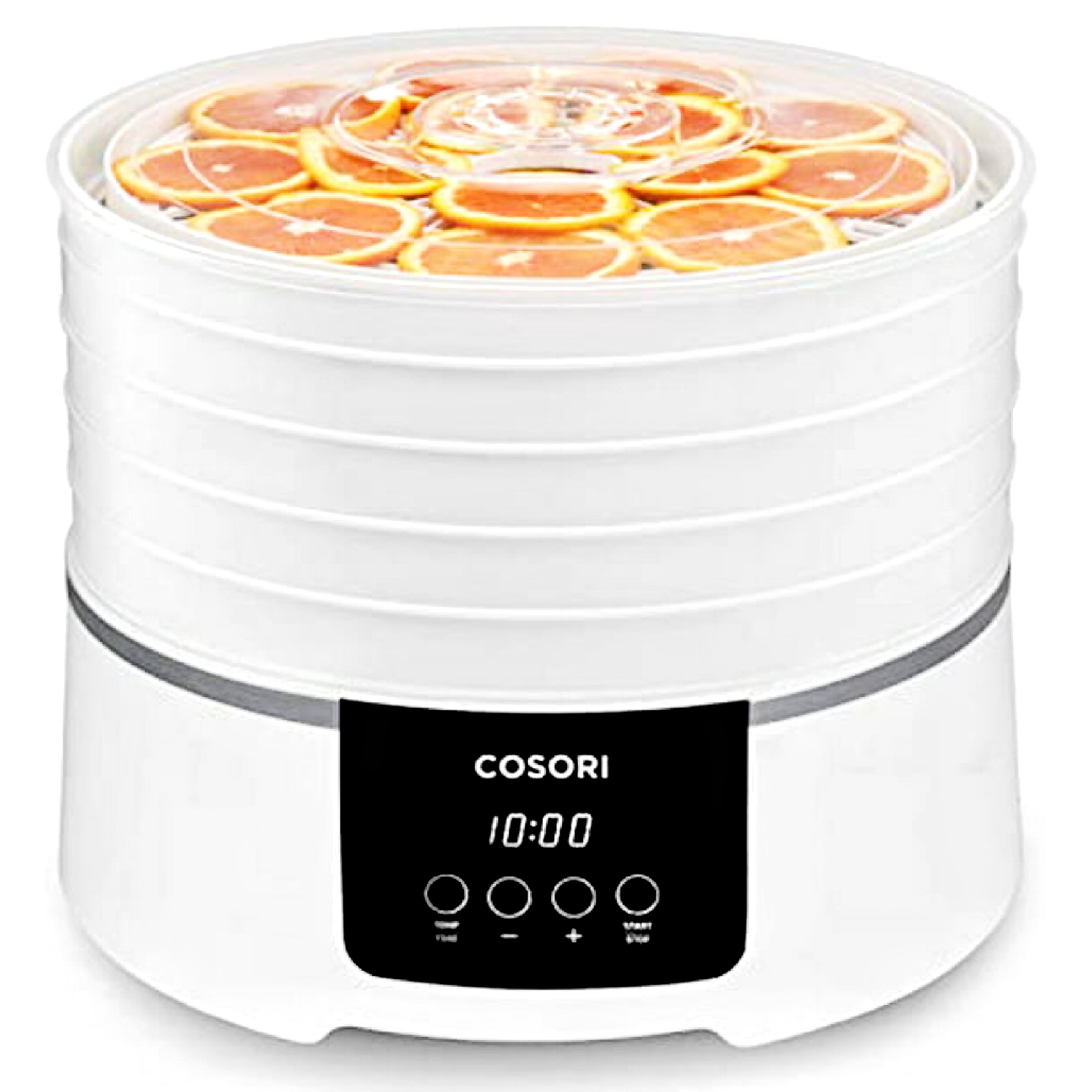 

Cosori Food Dehydrator Machine For Jerky, 5 Bpa-free 12.2" Trays With 165f Temperature Control And 48h Timer, 350w Dryer For Fruit, , Meat, Veggies And Dog Treats, 50-recipes Book Included