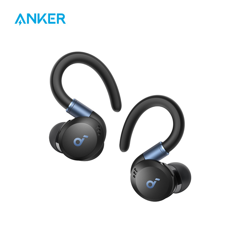 

Refurbished- X20 By Anker, True-wireless Workout Earbuds, Rotatable And Extendable Ear Hooks, Noise Cancelling, , Ip68 Waterproof, Sweatproof, Dustproof, 48h Play, For Gym