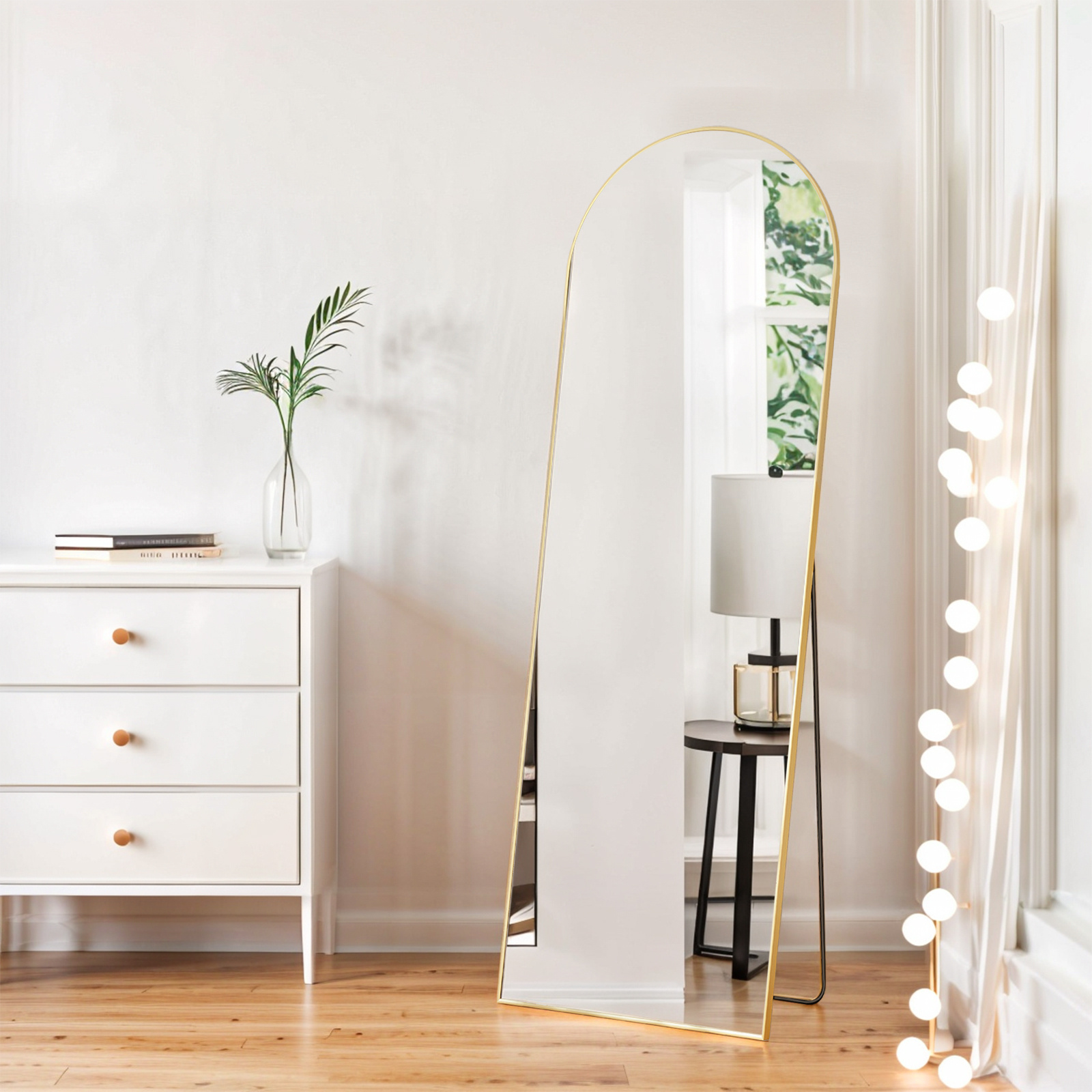 Full Length Mirror Full Body Floor Mirror - Temu