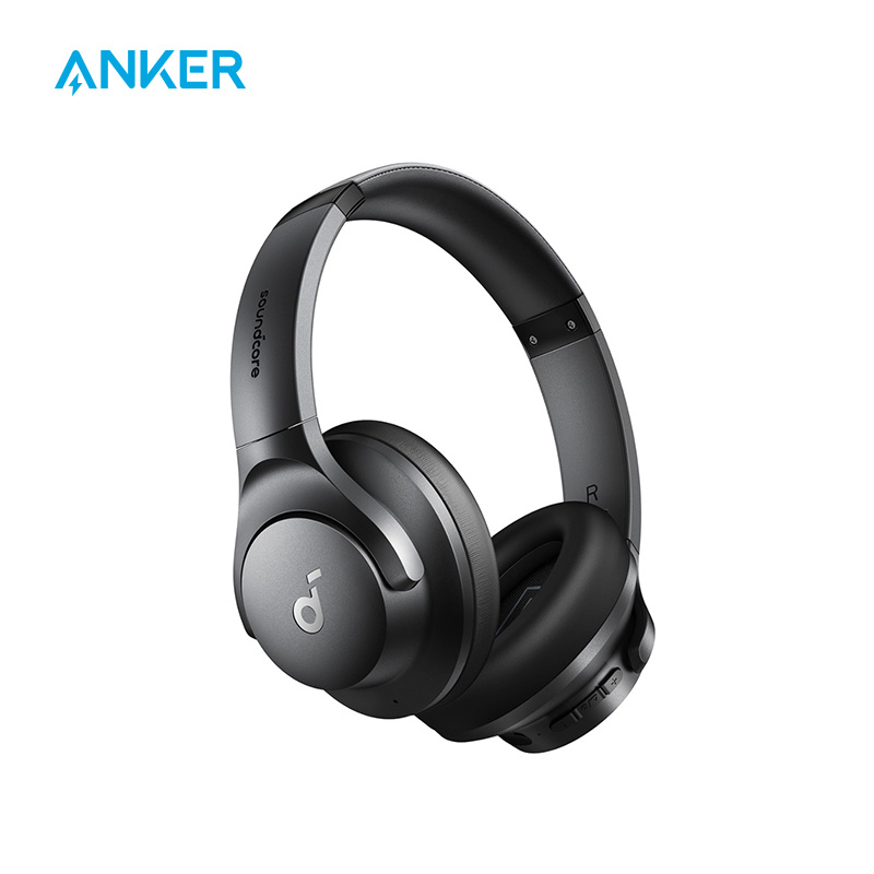 

Refurbished - Soundcore By Anker Q20i Cancelling Headphones, Wireless Over-ear Bluetooth, 40h Long Anc Playtime, Audio, Big Bass, Customize Via An App, Mode