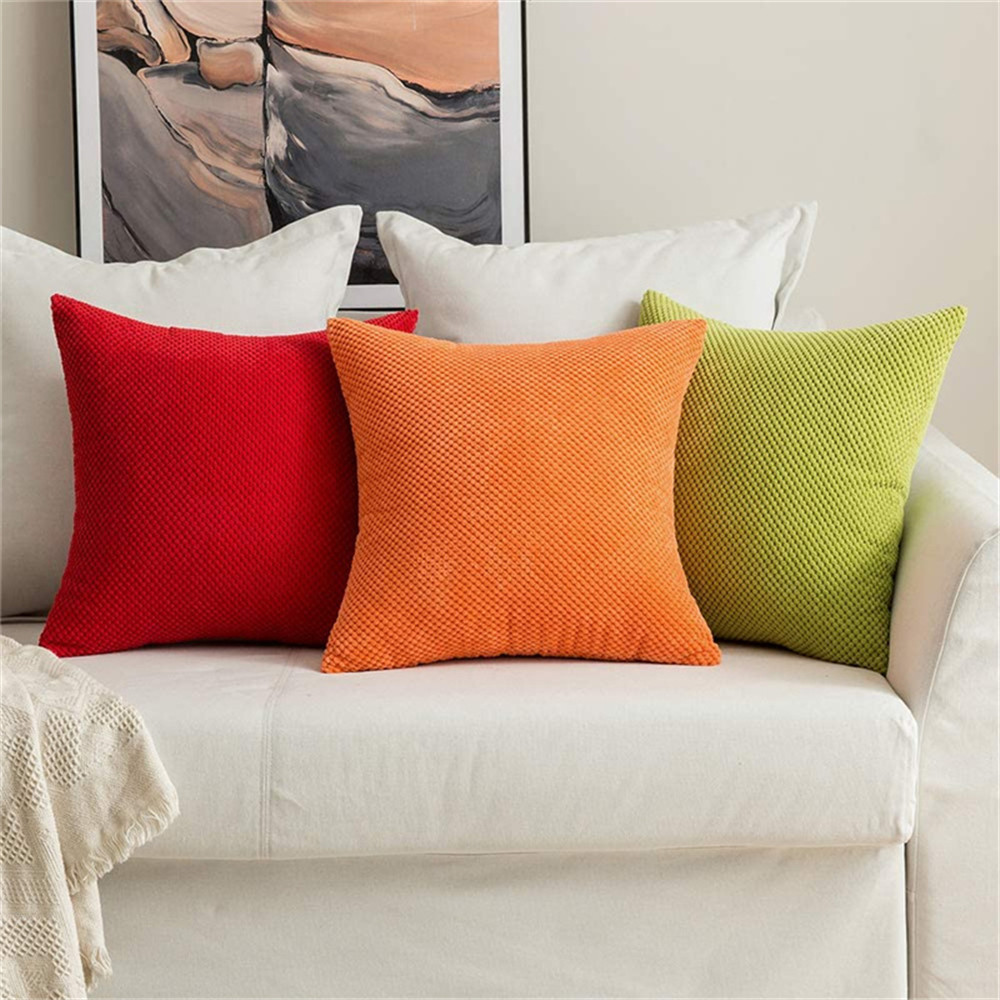 throw pillows 18x18 inch   double sided design pack of 2 for couch sofa living room bed bedroom soft throw pillow inserts are included hidden zipper a smooth hidden zipper is       edge of the removable cover providing secure enclosure for your pillows while maintaining a sleek   Product details 4