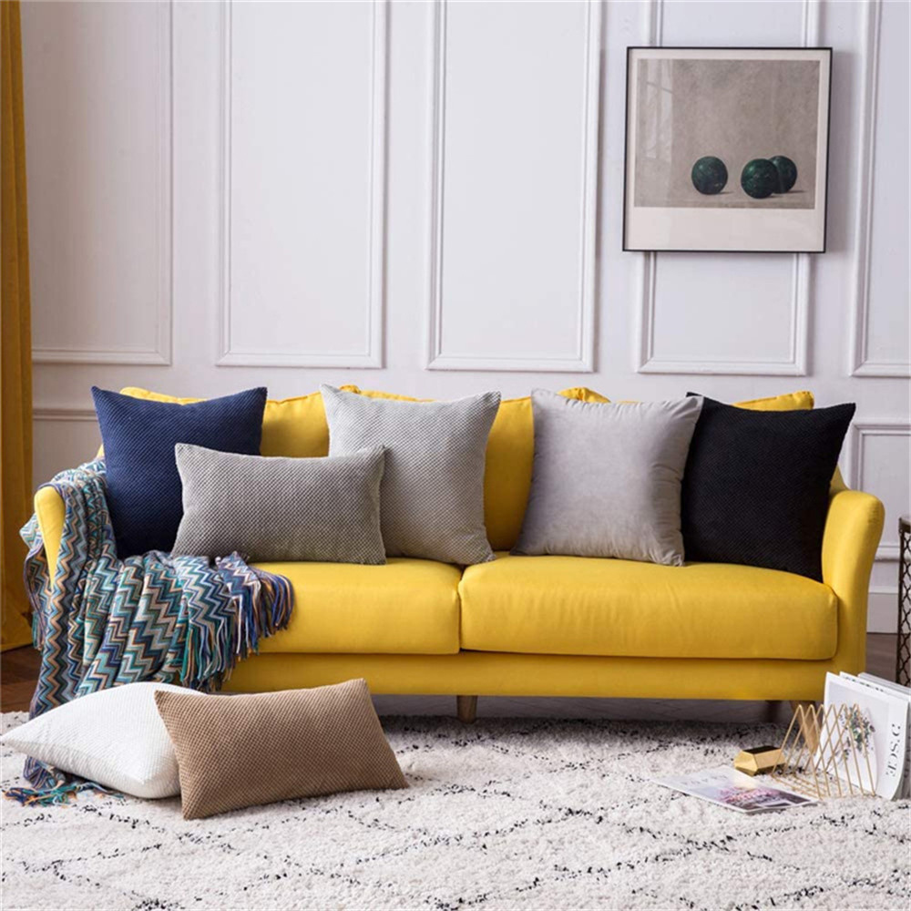 throw pillows 18x18 inch   double sided design pack of 2 for couch sofa living room bed bedroom soft throw pillow inserts are included hidden zipper a smooth hidden zipper is       edge of the removable cover providing secure enclosure for your pillows while maintaining a sleek   Product details 13