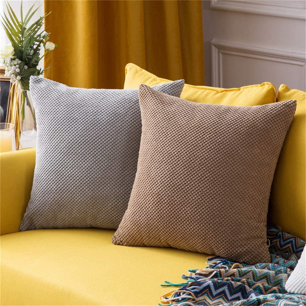 throw pillows 18x18 inch   double sided design pack of 2 for couch sofa living room bed bedroom soft throw pillow inserts are included hidden zipper a smooth hidden zipper is       edge of the removable cover providing secure enclosure for your pillows while maintaining a sleek   Product details 9