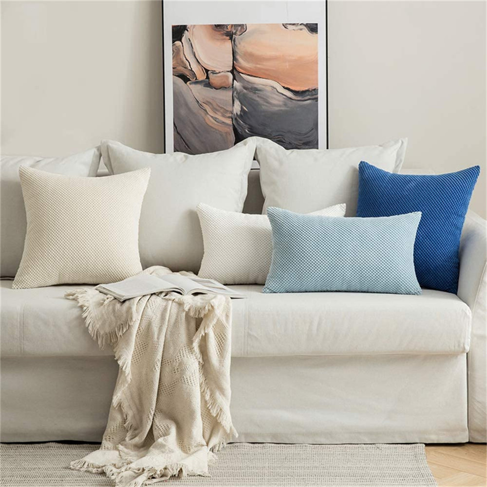 throw pillows 18x18 inch   double sided design pack of 2 for couch sofa living room bed bedroom soft throw pillow inserts are included hidden zipper a smooth hidden zipper is       edge of the removable cover providing secure enclosure for your pillows while maintaining a sleek   Product details 1
