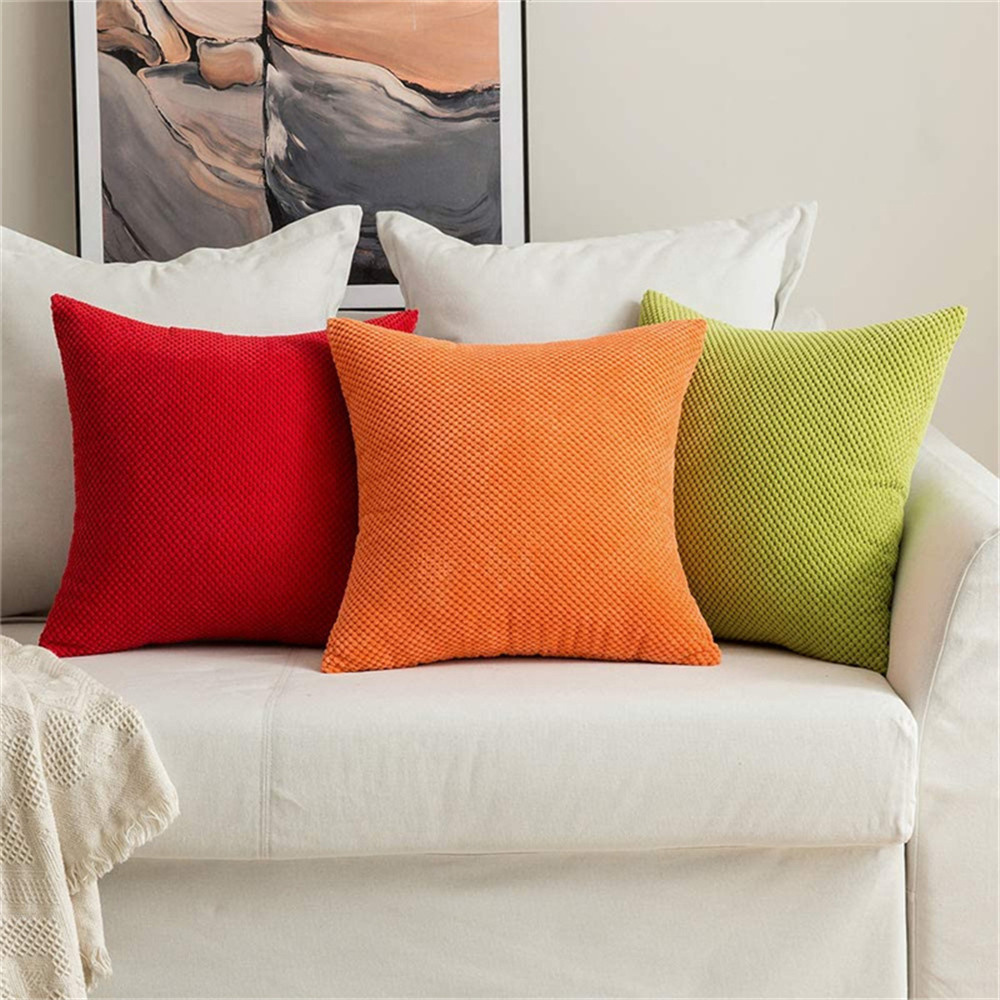 throw pillows 18x18 inch   double sided design pack of 2 for couch sofa living room bed bedroom soft throw pillow inserts are included hidden zipper a smooth hidden zipper is       edge of the removable cover providing secure enclosure for your pillows while maintaining a sleek   Product details 15