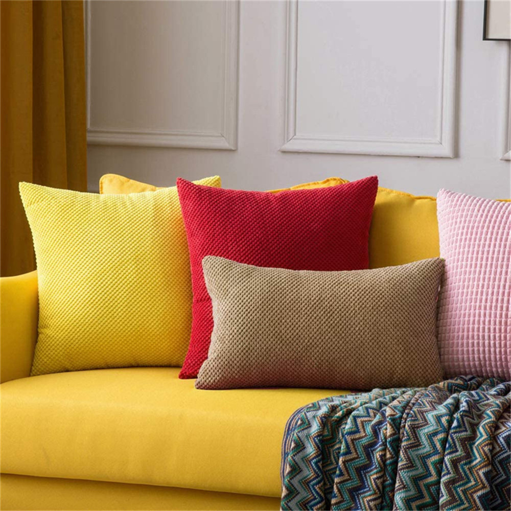 throw pillows 18x18 inch   double sided design pack of 2 for couch sofa living room bed bedroom soft throw pillow inserts are included hidden zipper a smooth hidden zipper is       edge of the removable cover providing secure enclosure for your pillows while maintaining a sleek   Product details 17