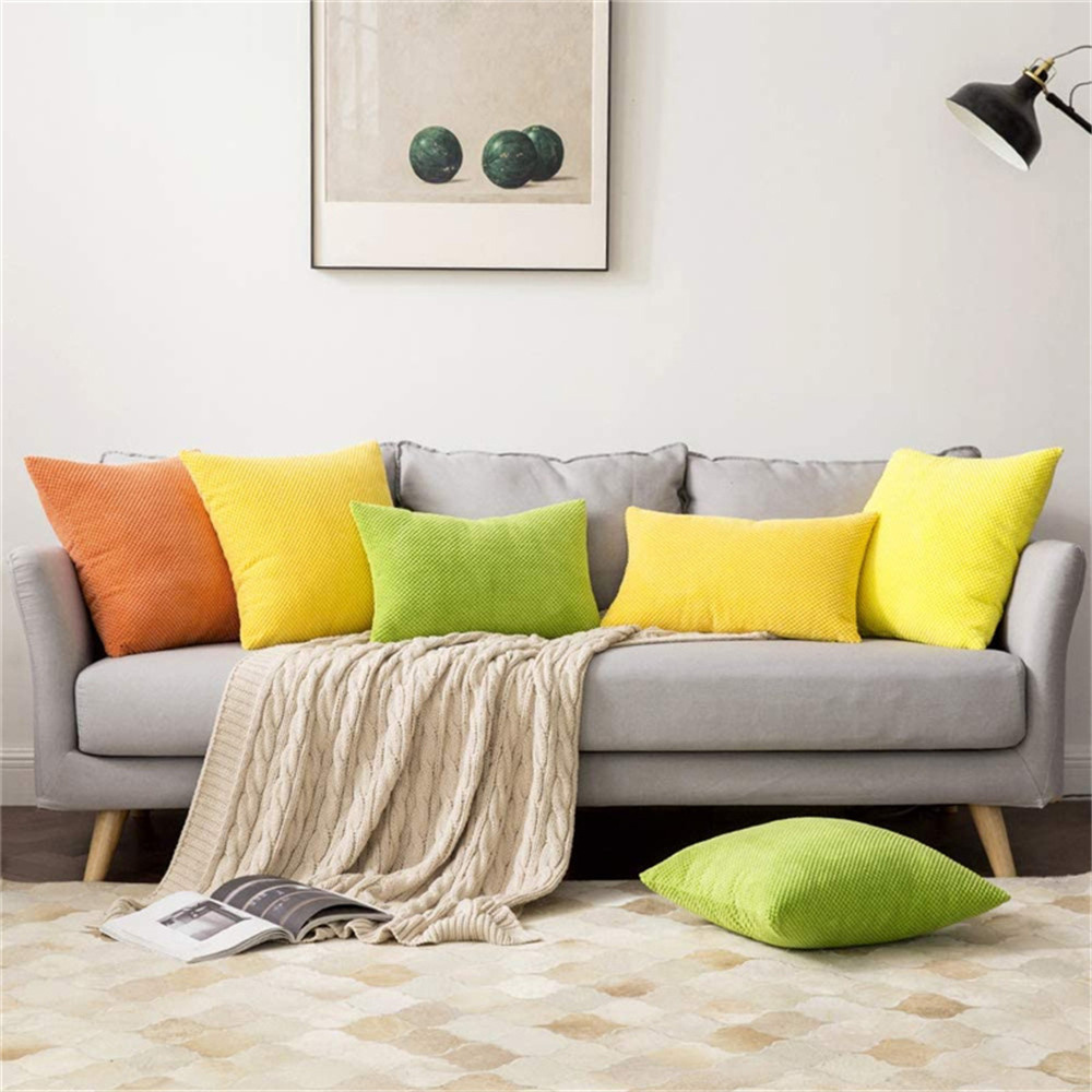 throw pillows 18x18 inch   double sided design pack of 2 for couch sofa living room bed bedroom soft throw pillow inserts are included hidden zipper a smooth hidden zipper is       edge of the removable cover providing secure enclosure for your pillows while maintaining a sleek   Product details 10