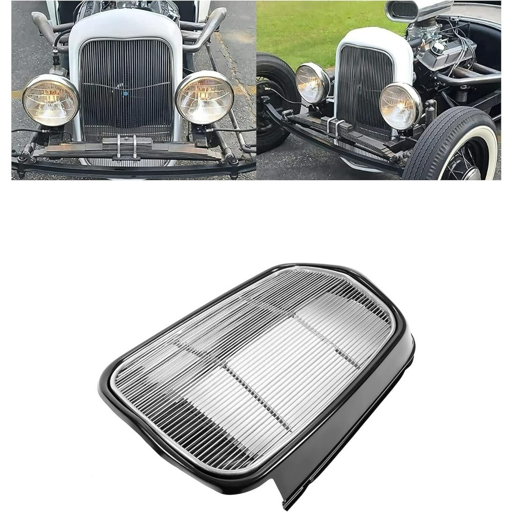 

Front Grille Shell W/insert Compatible With 1932 Model B/bb/18 Stainless Steel Grille Insert W/o Crank Hole