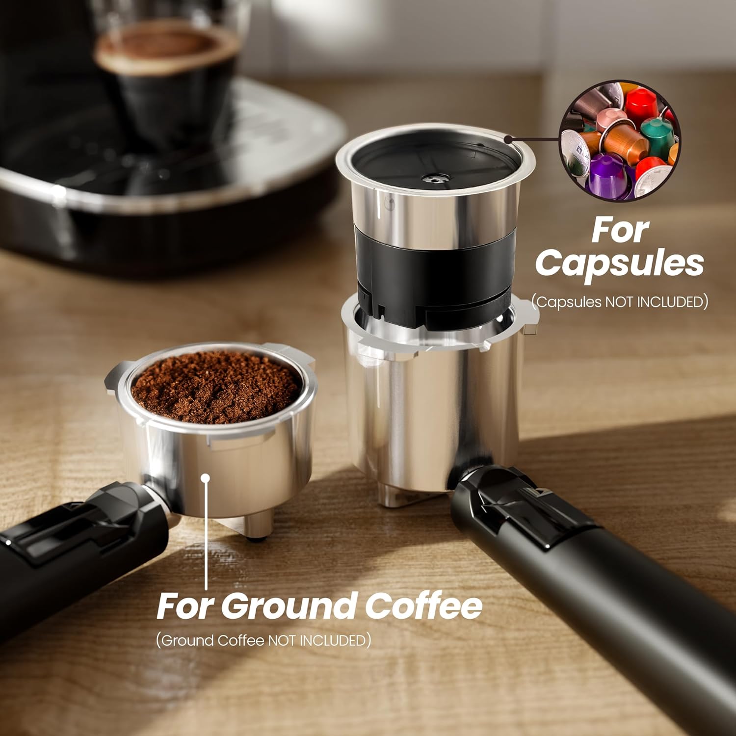 Espresso Machines 20 bar professional Espresso Maker Milk Temu