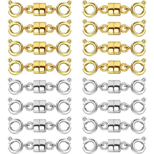 double magnetic necklace clasps and closures bracelet extender jewelry clasps for jewelry making