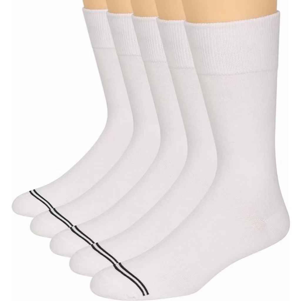 

Men's Dress Socks Classic Fine Lightweight For Formal And Casual Wear (5 Pair Pack)