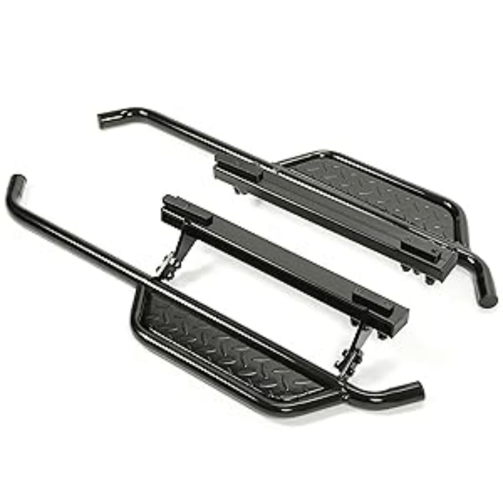 

Nerf Bars Compatible With 1996-2021 Ezgo Txt Gas Or Electric Side Step Pair Left & Right Set Of 2