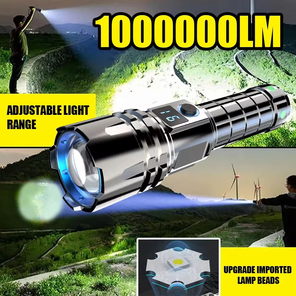 

1 Tactical Rechargeable Led ,4- , Cob , , Suitable For , , Camping, Camping Equipment