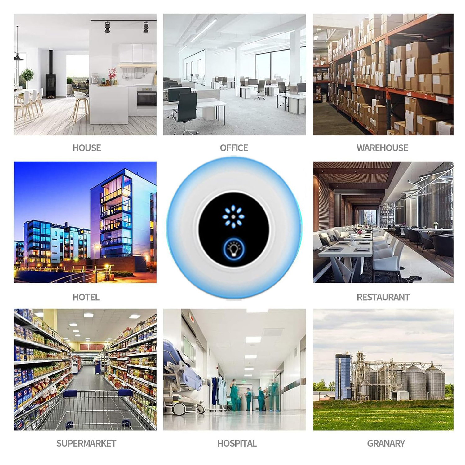 Pest Repeller 6 Pcs Electronic Pest Repellent Plug In Indoor Pest