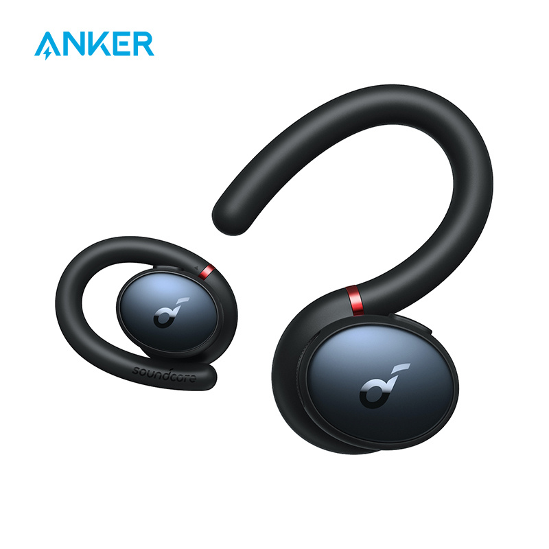 

Refurbished-soundcore By Anker, True Wireless Bluetooth 5.2 Workout Headphones, Rotatable Ear Hooks, , Ipx7 Waterproof, Sweatproof, 32h Play, Sport Earbuds, Gym, Running