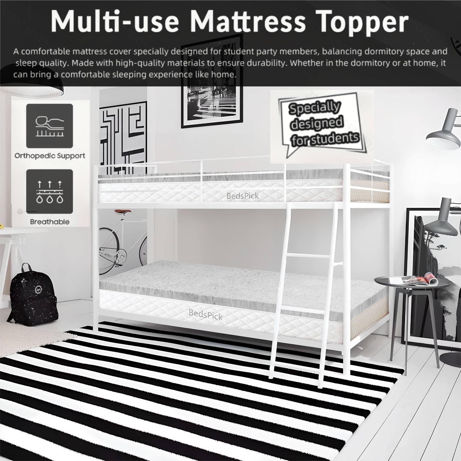 3 Mattress Topper For Xl Foam Mattress Topper Foam Mattress Topper Xl