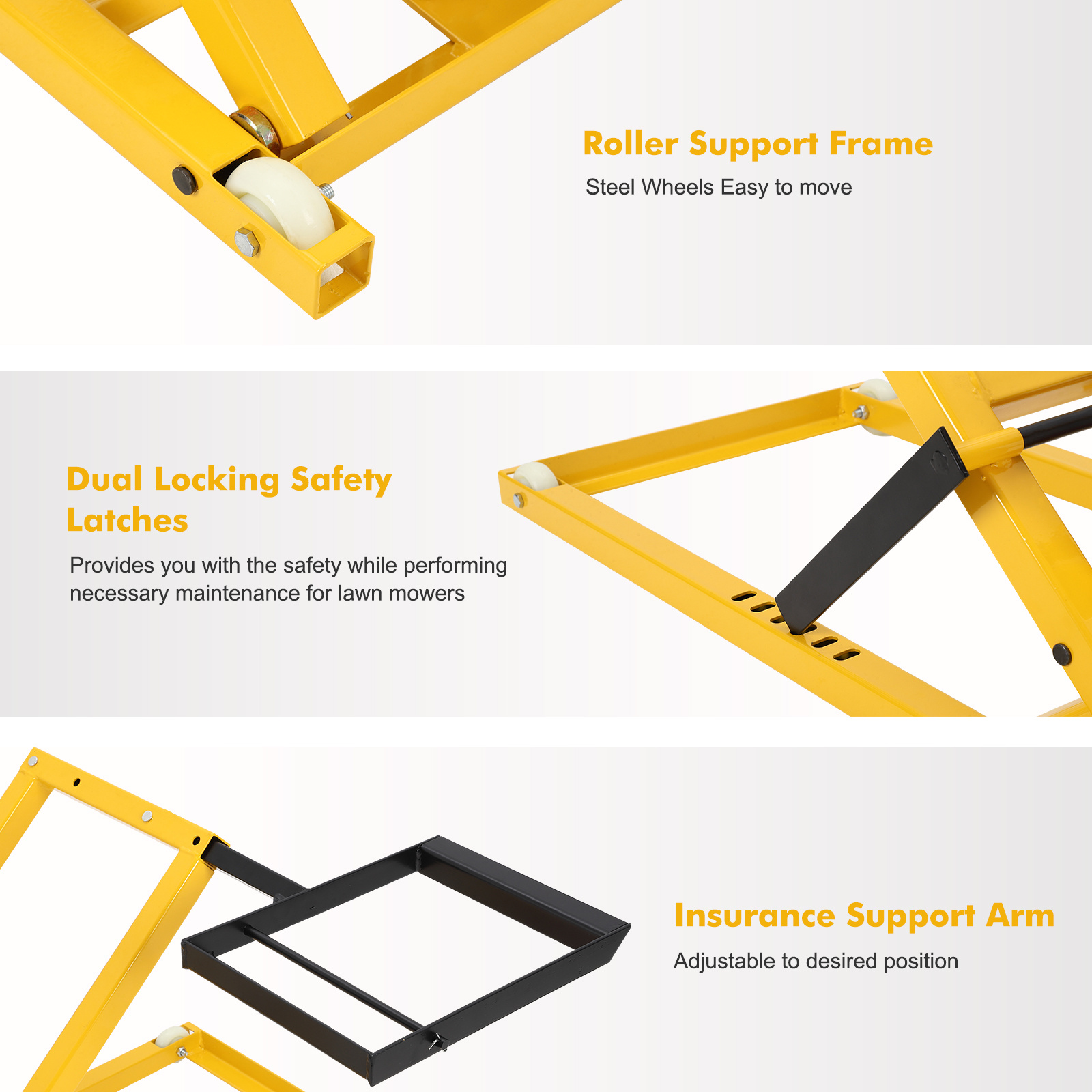Lawn Mower Lift Lawn Mower Lift Hydraulic Jack Welded Solid Temu
