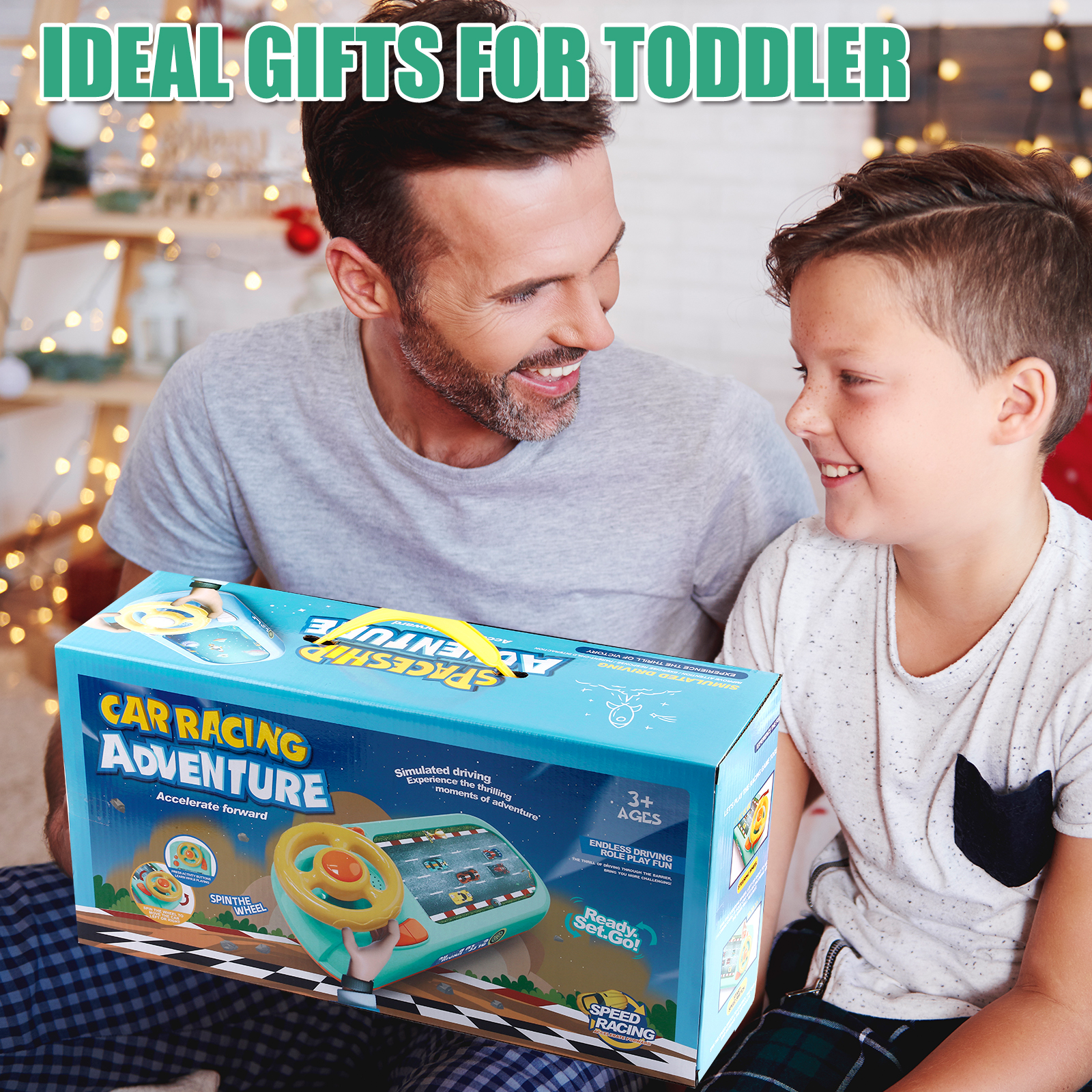 Jouet Volant Volant Jeu Simulateur Conduite PenRux - Musical, éducatif, 4  Ventouses, Pour Enfants 3 Ans Et Plus Jouet éducatif Musical 3 Ans