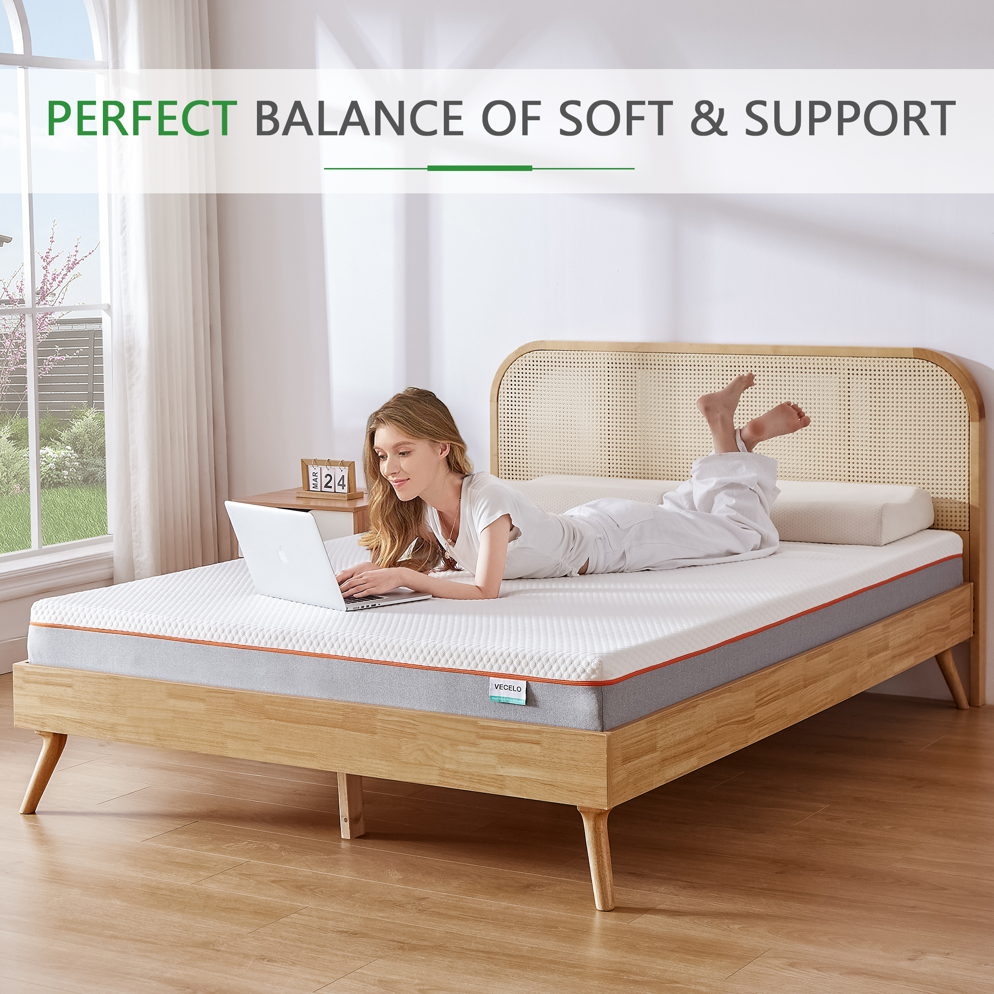 Medium Firm Bed Mattress Washable Cover Pressure Temu