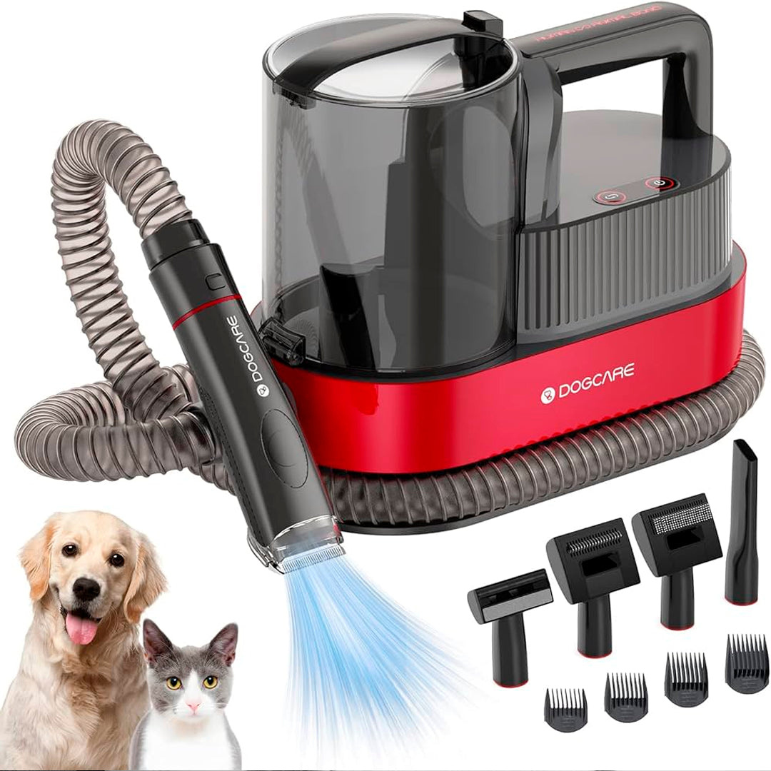 TEMU Pet Grooming Vacuum Dog & Cat Hair Vacuum, 2.5l Large Dust Cup, Low Noise,12000pa Powerful Dog Vacuum For Shedding Grooming Hair, 9 Grooming Tools,christmas Limited Edition, Most Popular Gifts