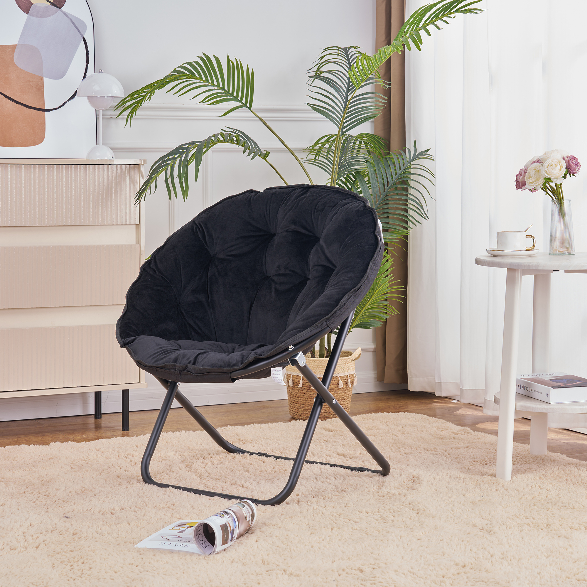Polyester Chair Urban Shop Oversized Chair Urban Shop Oversized