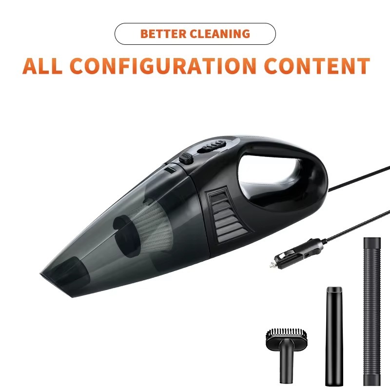 

Car Rechargeable, Portable Wireless, 1500pa Suction 40mins Long For Car Cleaning