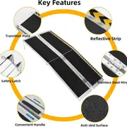 8 ft portable wheelchair ramp, wheel chair ramps for homes with ...