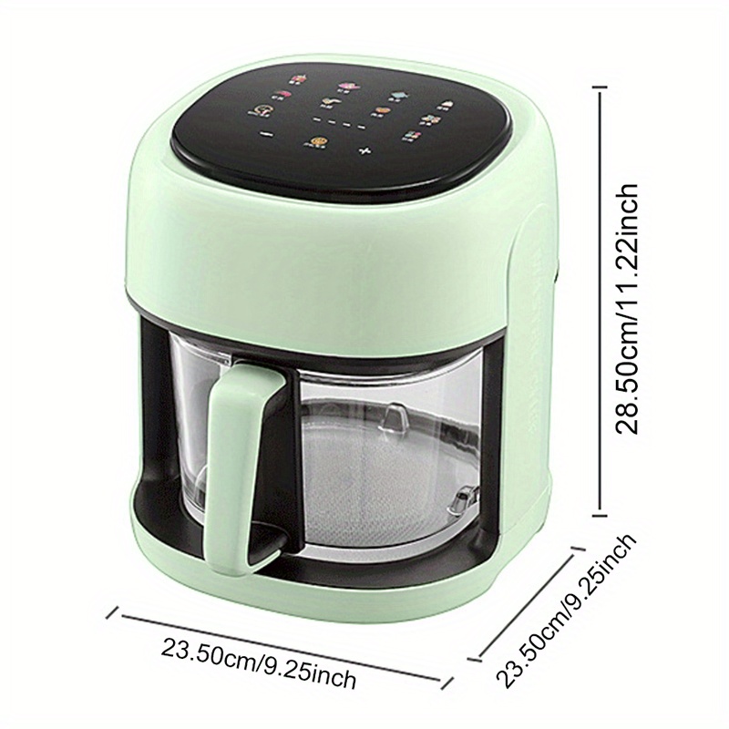 Us Plug Air Fryer Visual Air Fryer Capacity free Temu
