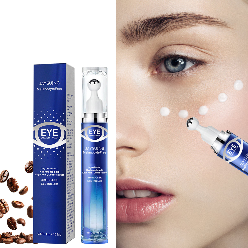 Eye Containing Caffeine, Eye Roller 360 Degree Ball Massage Eye Cream