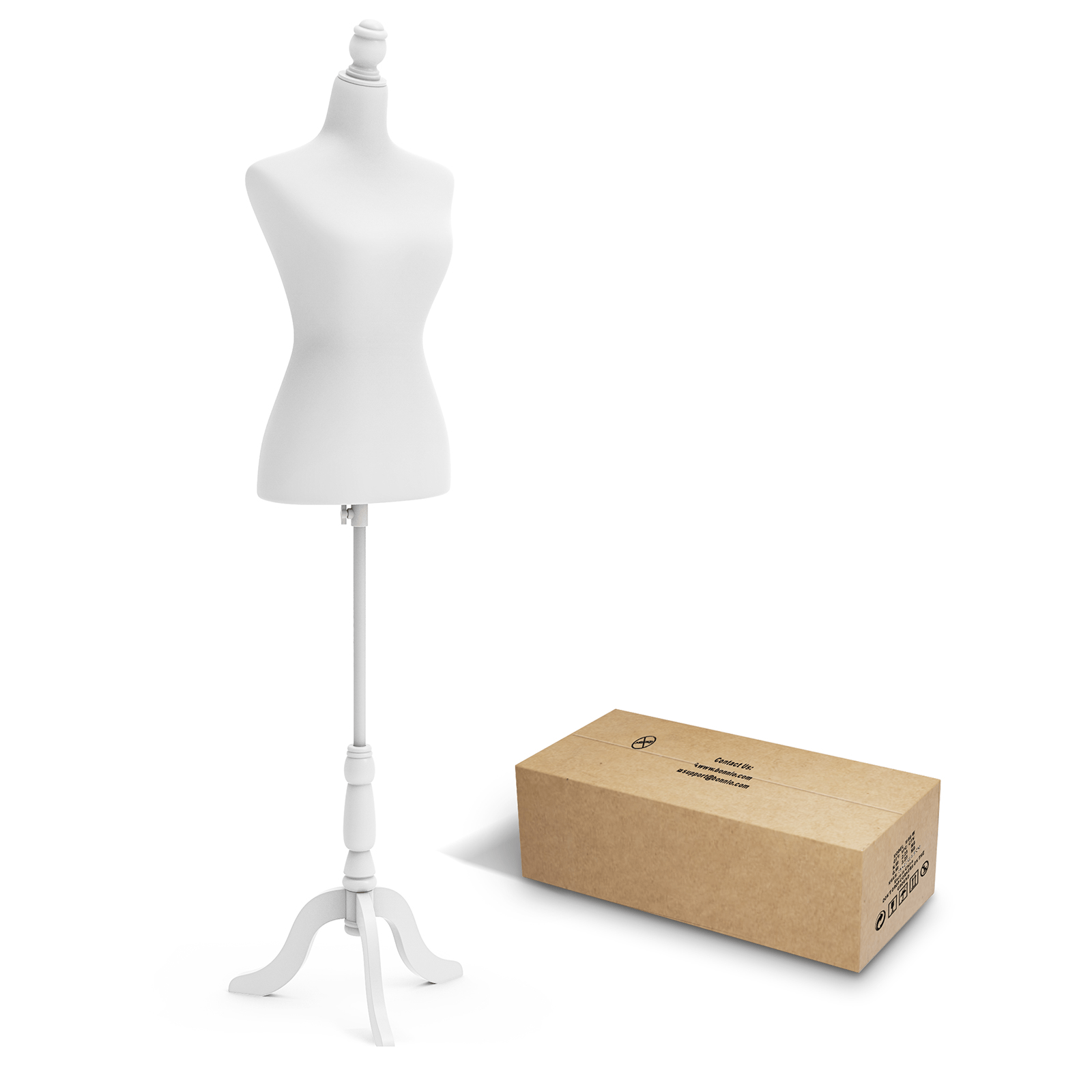 

Female Form Size 2--16 , Torso Wooden Stand For Sewing &