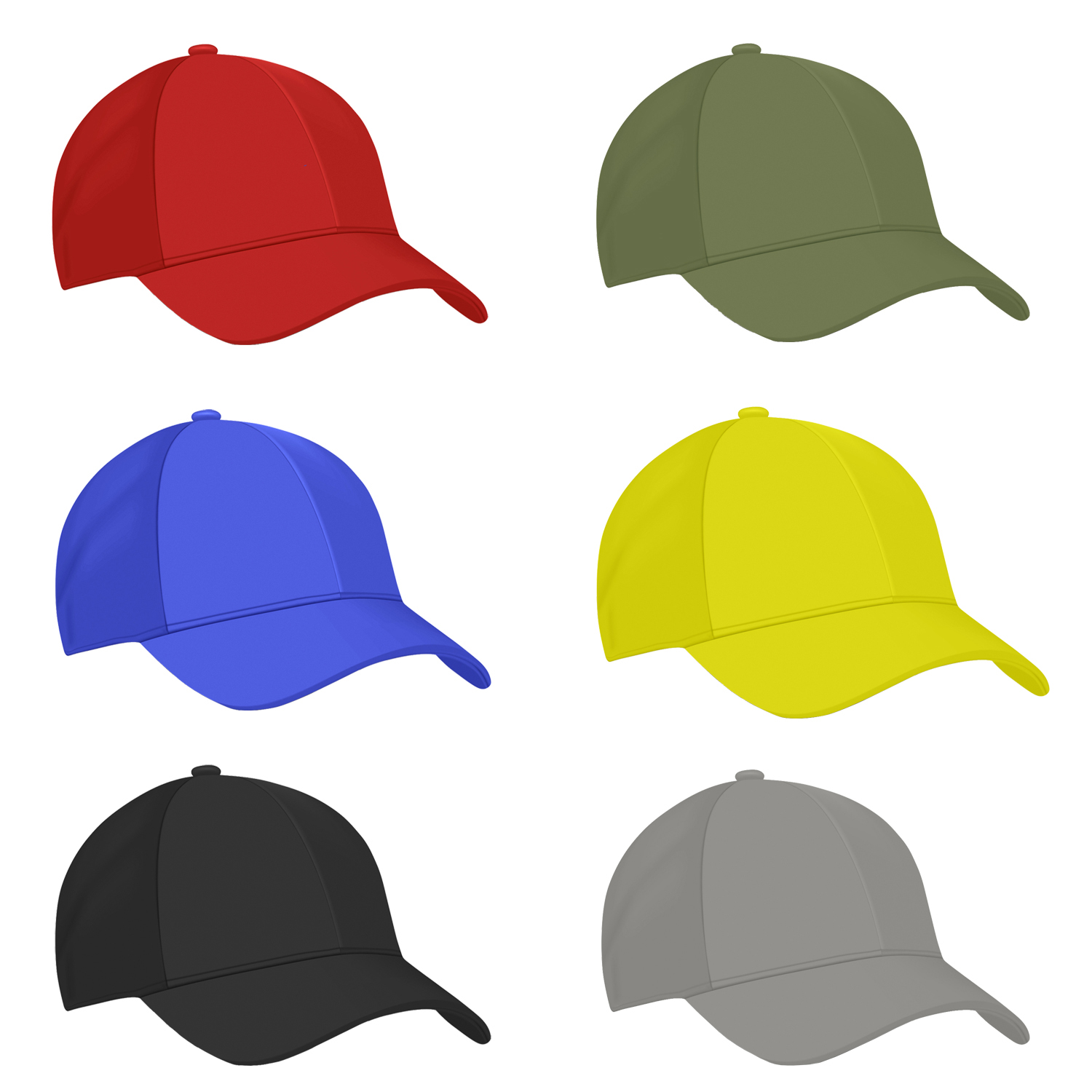 

Pack Of 12 Baseball Caps