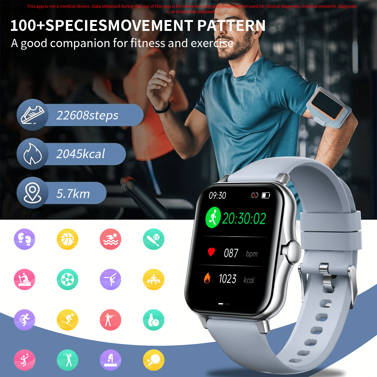 Montre Connectée Femme avec Appel Bluetooth, Alexa Intégrée 1.91
