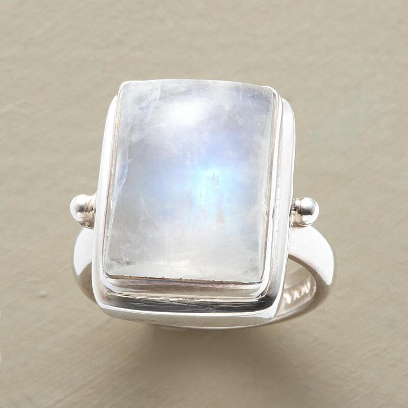 

1pc Exquisite Natural Gem Imitation Fashion Style Alloy Silver Color Ring Women Party Wedding Size 6-10