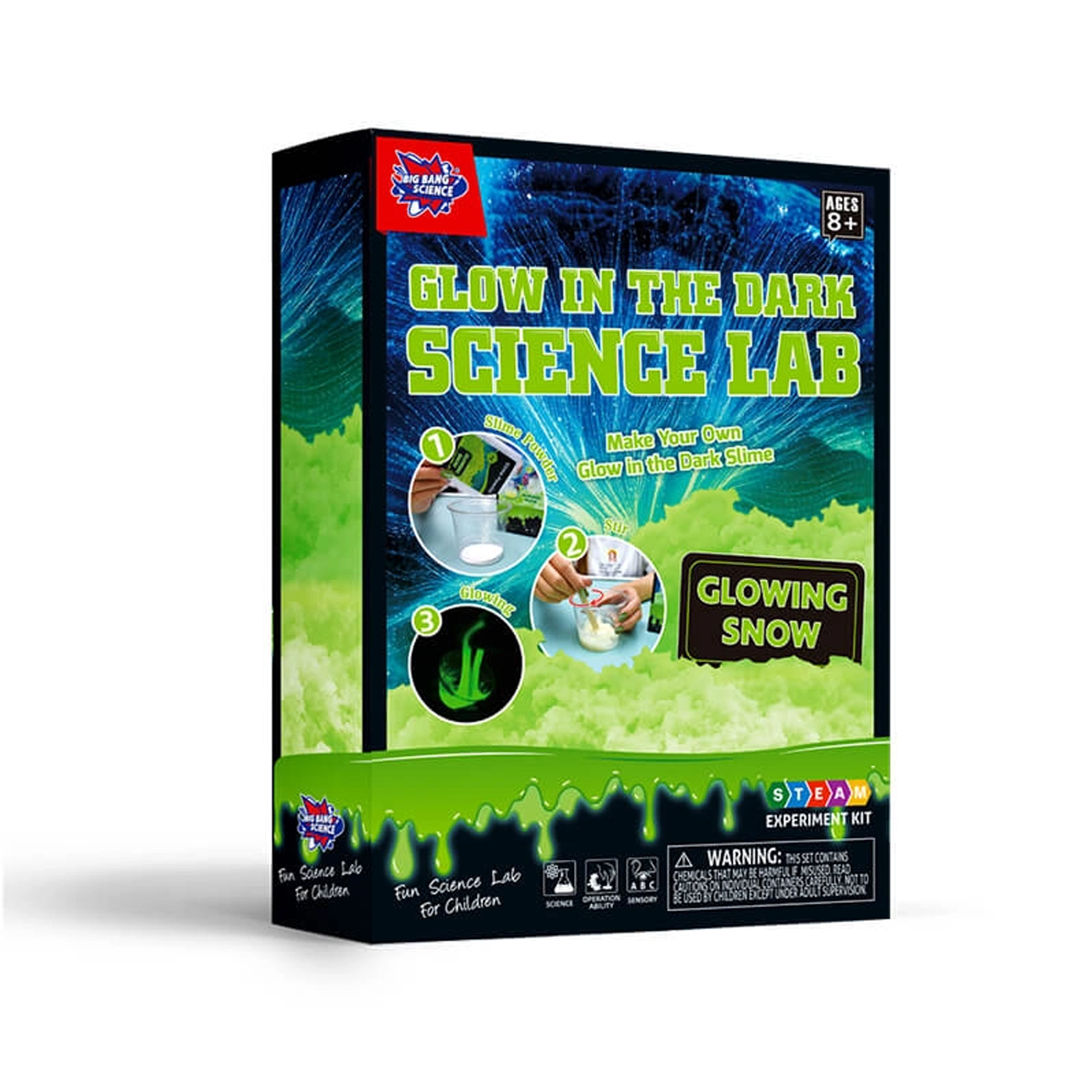 

Glow In The Lab, Interesting , Science Experiment Kit, Stem Toys, Encourages And Develops Children's Observation Skills, Imagination, And Attention