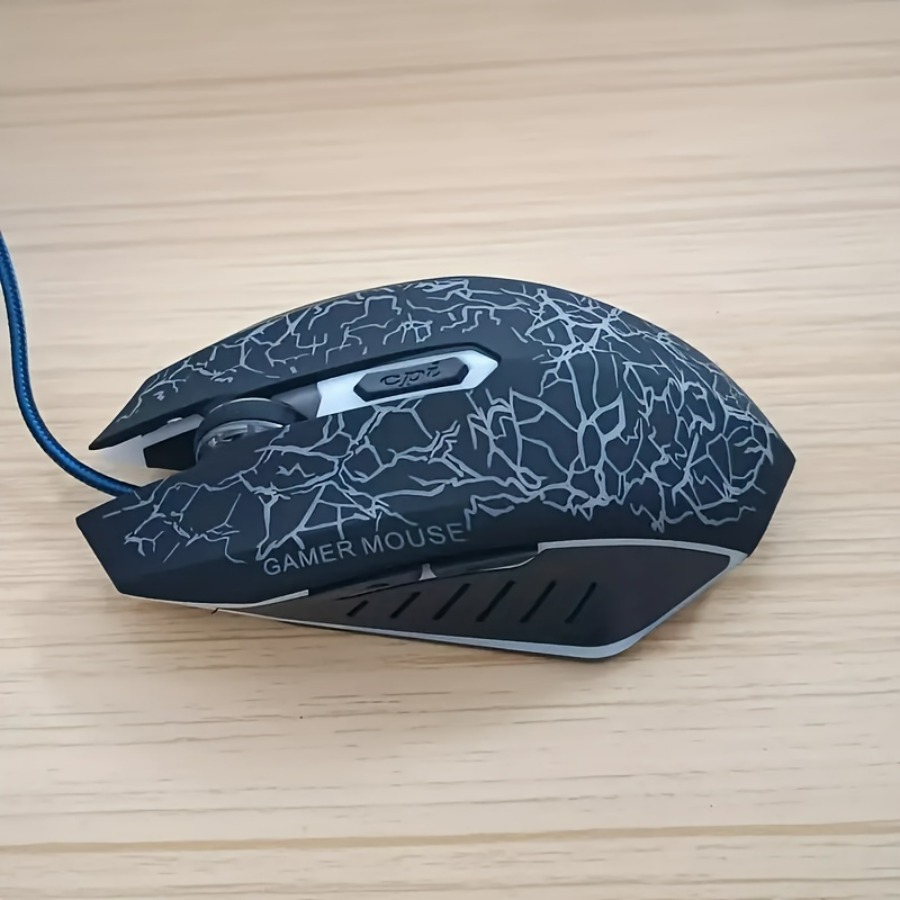 

Wired M6 Gaming Mouse With Led And Breathing Light For Office Use