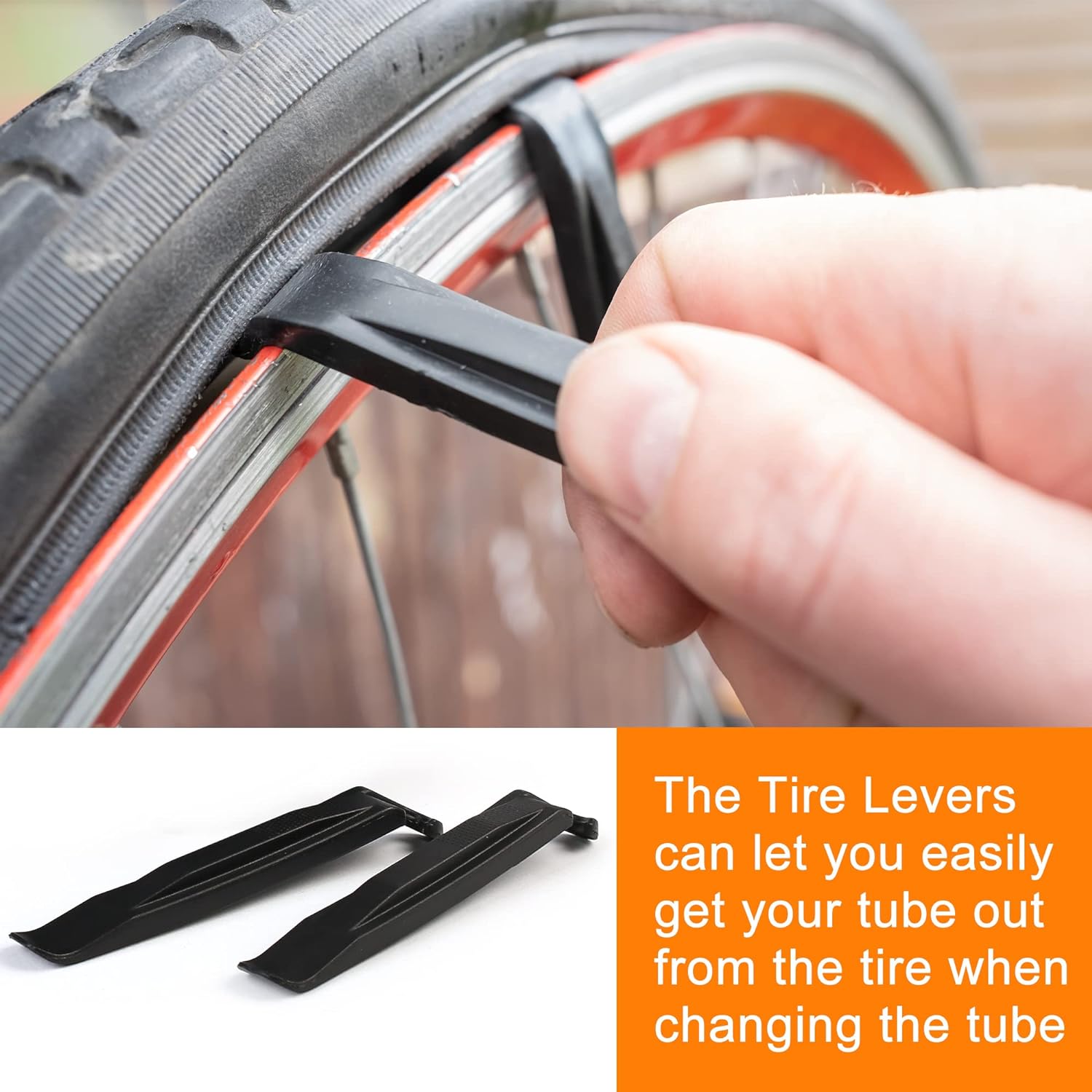 Tire Lever Replacing A Tube In A Bike Tire Tire Levers Bike Tire