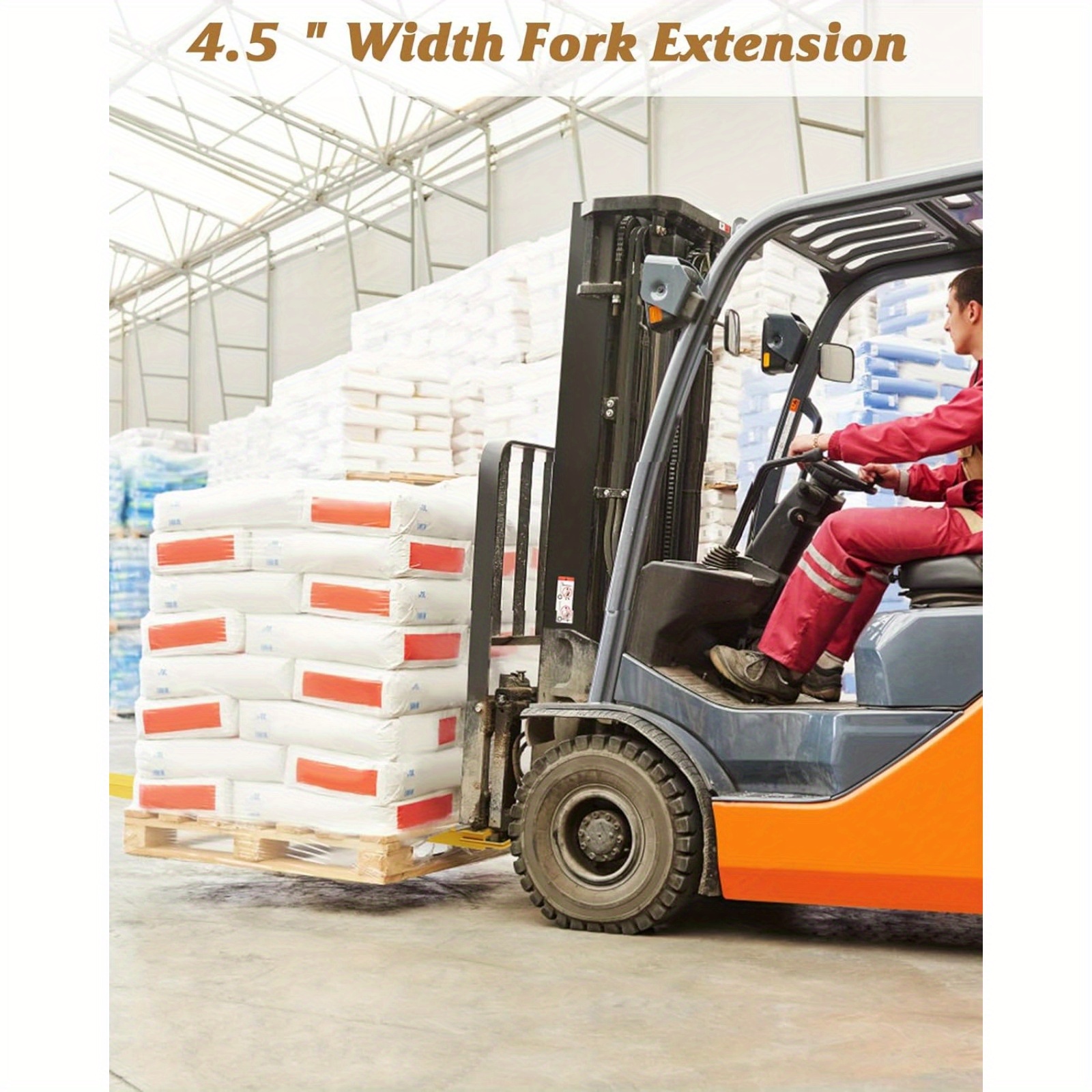 Forklift Extensions Fork Extensions Width Temu
