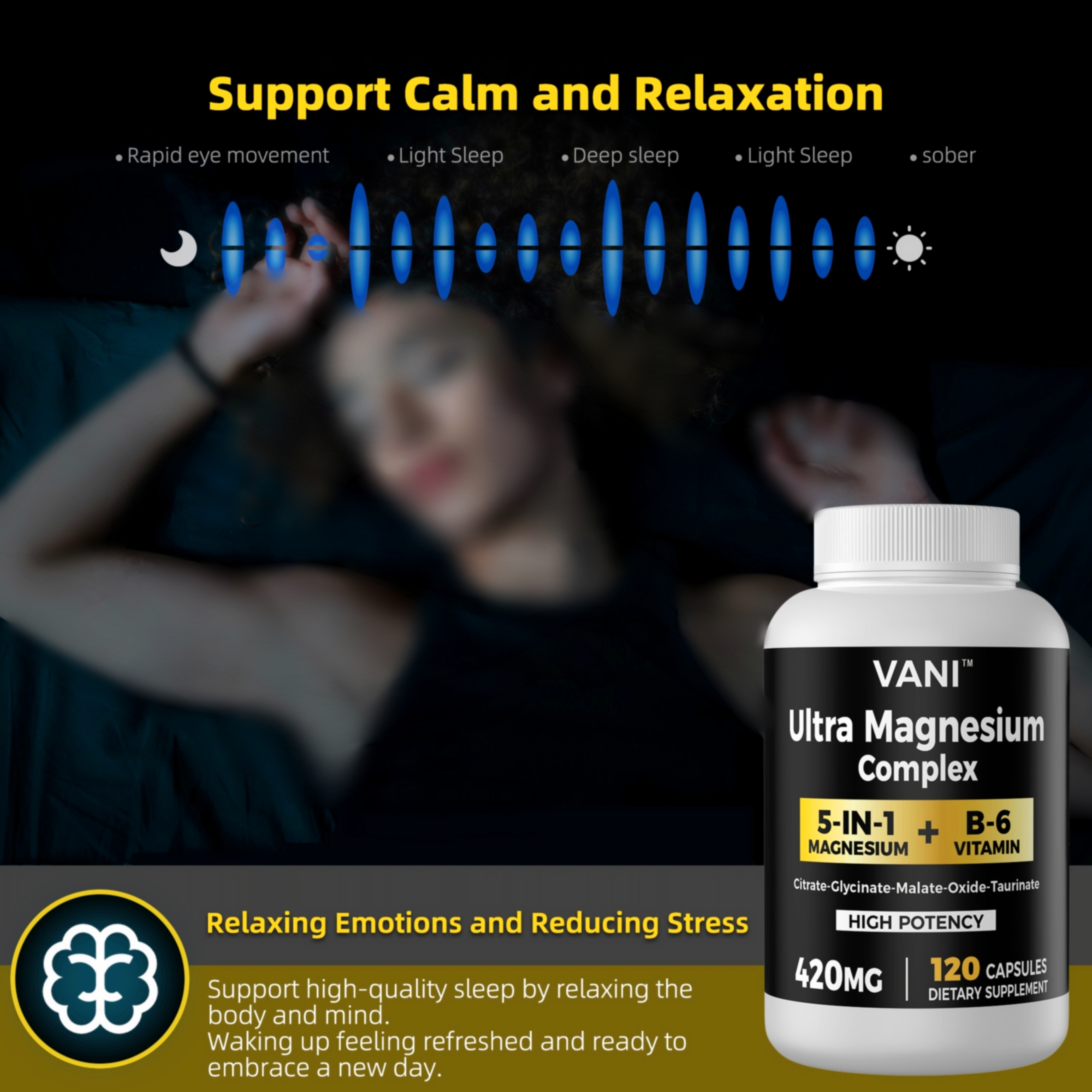 2 bottles 5 in 1   b6 vitamin supplement 420mg high absorption 120 capsules details 3