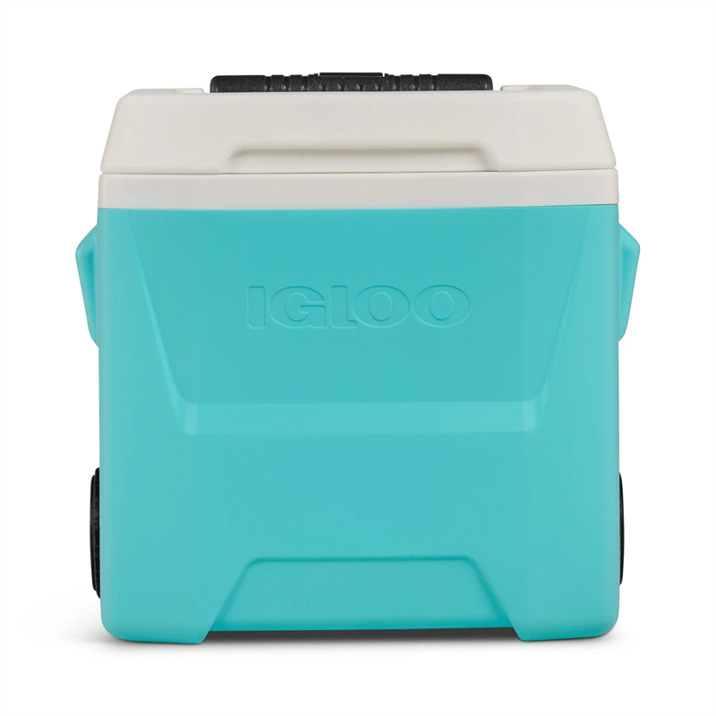 

16 Qt Laguna Hard Sided Ice Chest Roller Cooler, Aquamarine