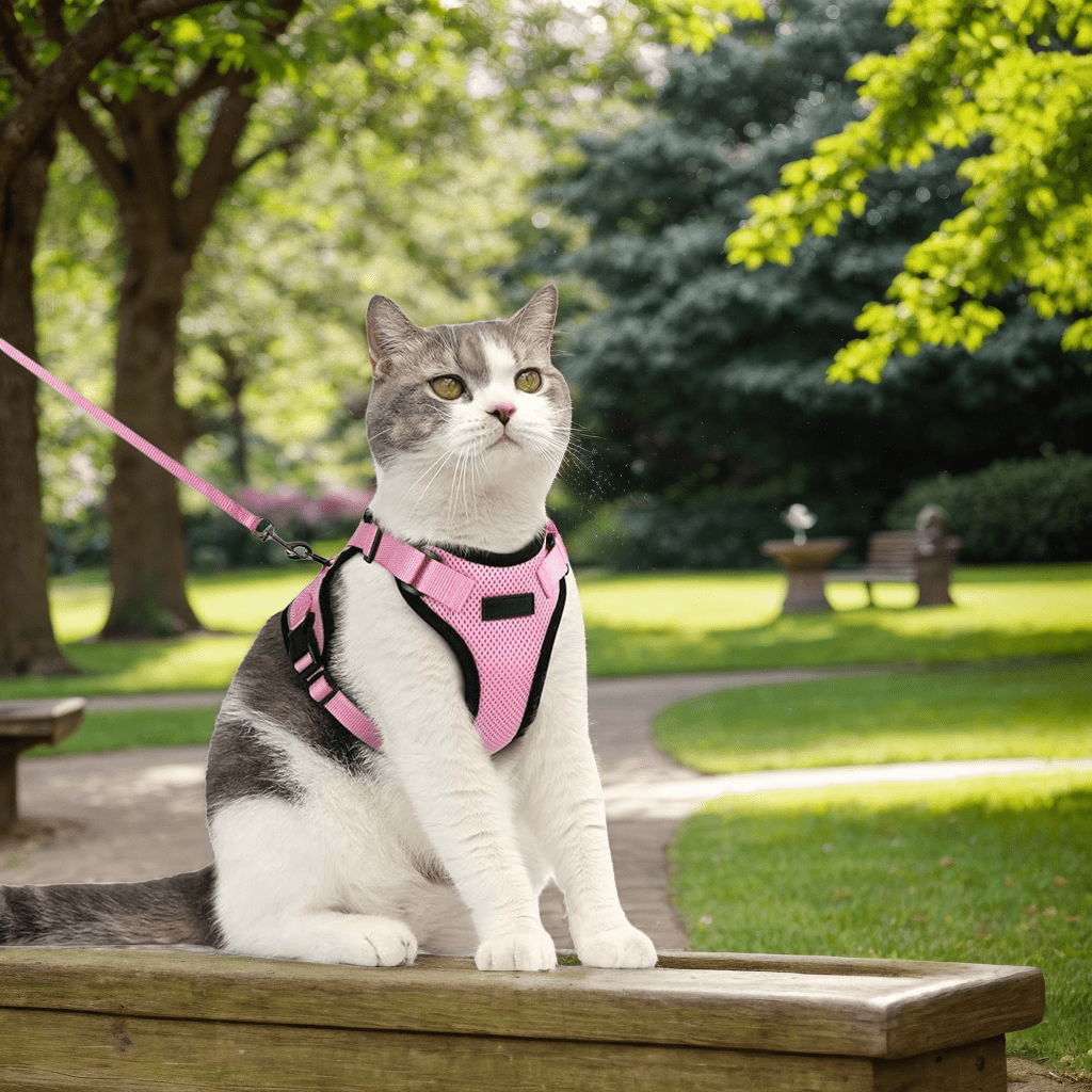 Cat Vest Harness Cat Harness And Leash Escape Proof For Walking