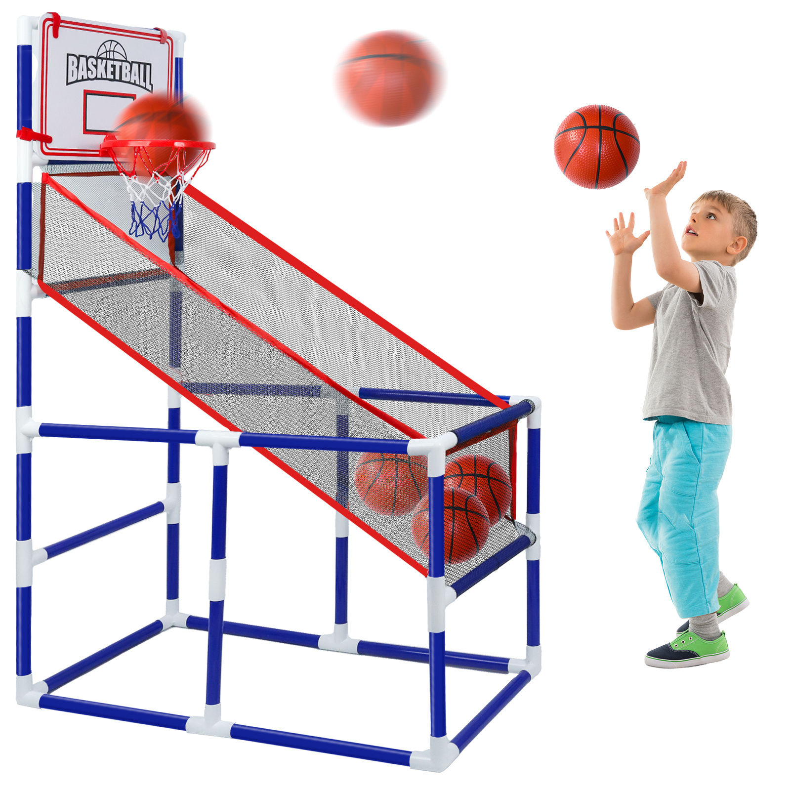 basketball game set balls kids adjustable toy Temu