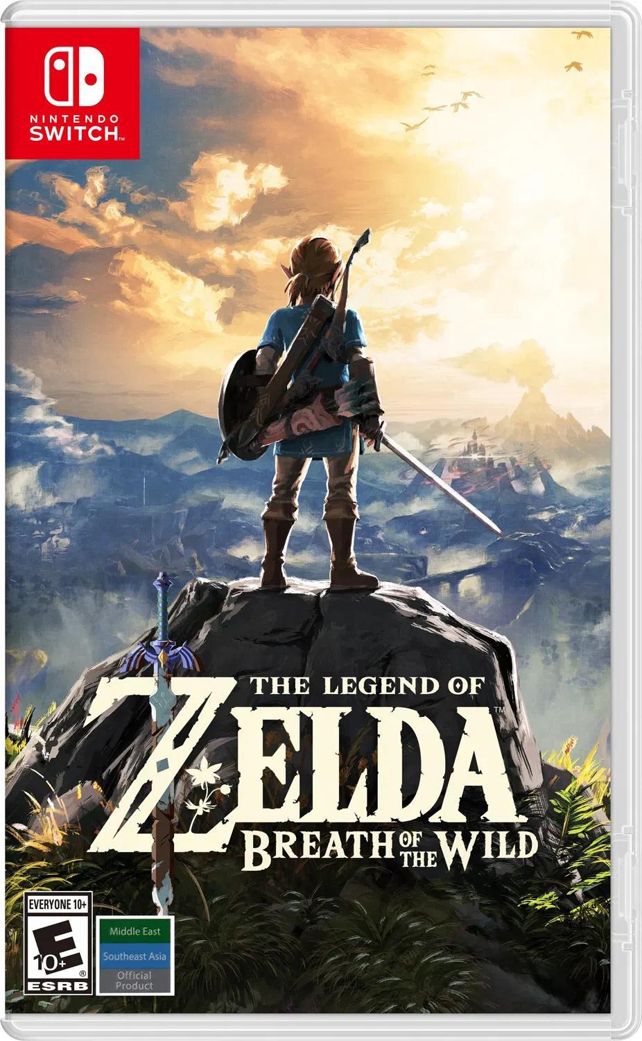 The Legend of Zelda: Breath of the Wild - Nintendo Switch (Cover - English) (US/AS)