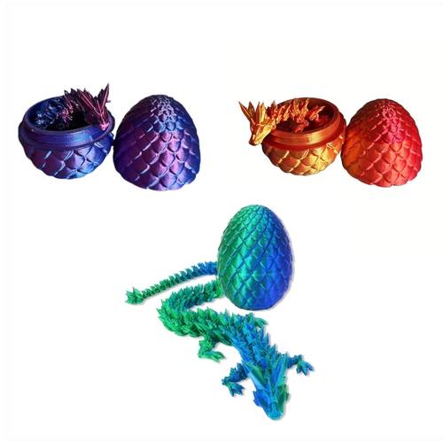3 piece set of and dragons 3d printed dragon shaped compressed table soft and home decoration rocking furniture ornaments