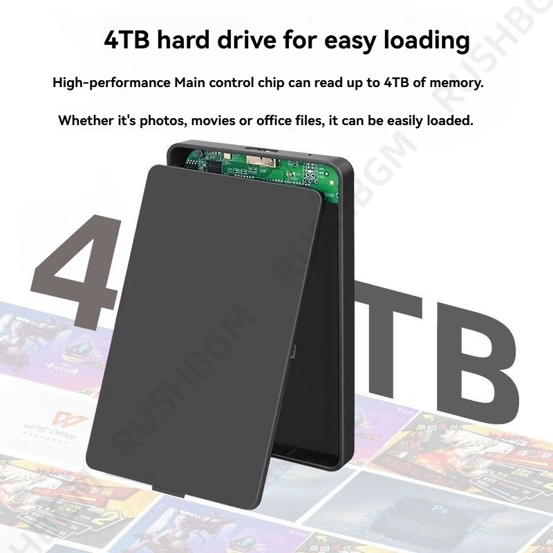 4TB Ultra-Fast Portable External HDD, High-Capacity High-Speed External Hard Drive, Portable 4TB External Hard Disk, Sleek Design, Reliable Storage, Ideal For Students, And Professionals (USB 3.0) 12 4TB Ultra-Fast Portable External HDD, High-Capacity High-Speed External Hard Drive, Portable 4TB External Hard Disk, Sleek Design, Reliable Storage, Ideal For Students, And Professionals (USB 3.0)