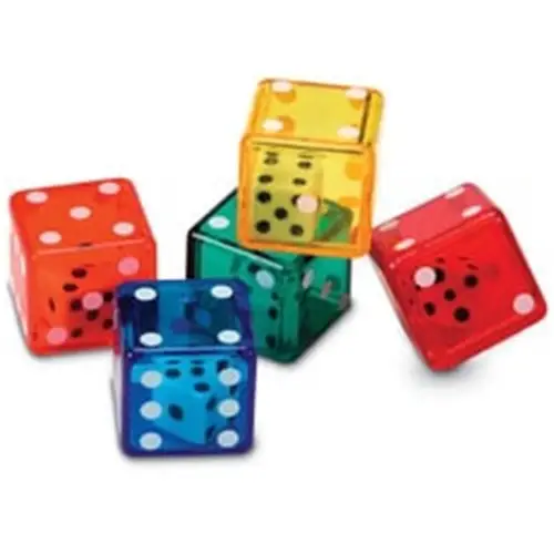 Dice in Dice Bucket Pack of 72