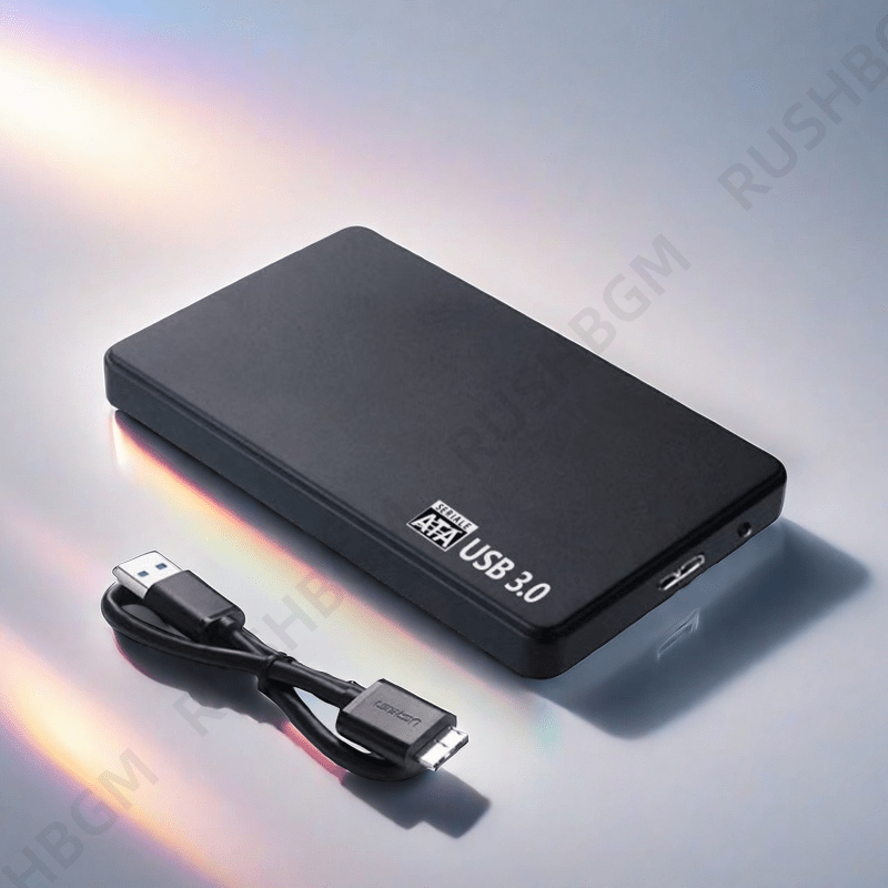 4TB Ultra-Fast Portable External HDD, High-Capacity High-Speed External Hard Drive, Portable 4TB External Hard Disk, Sleek Design, Reliable Storage, Ideal For Students, And Professionals (USB 3.0) 4 4TB Ultra-Fast Portable External HDD, High-Capacity High-Speed External Hard Drive, Portable 4TB External Hard Disk, Sleek Design, Reliable Storage, Ideal For Students, And Professionals (USB 3.0) - Image 4