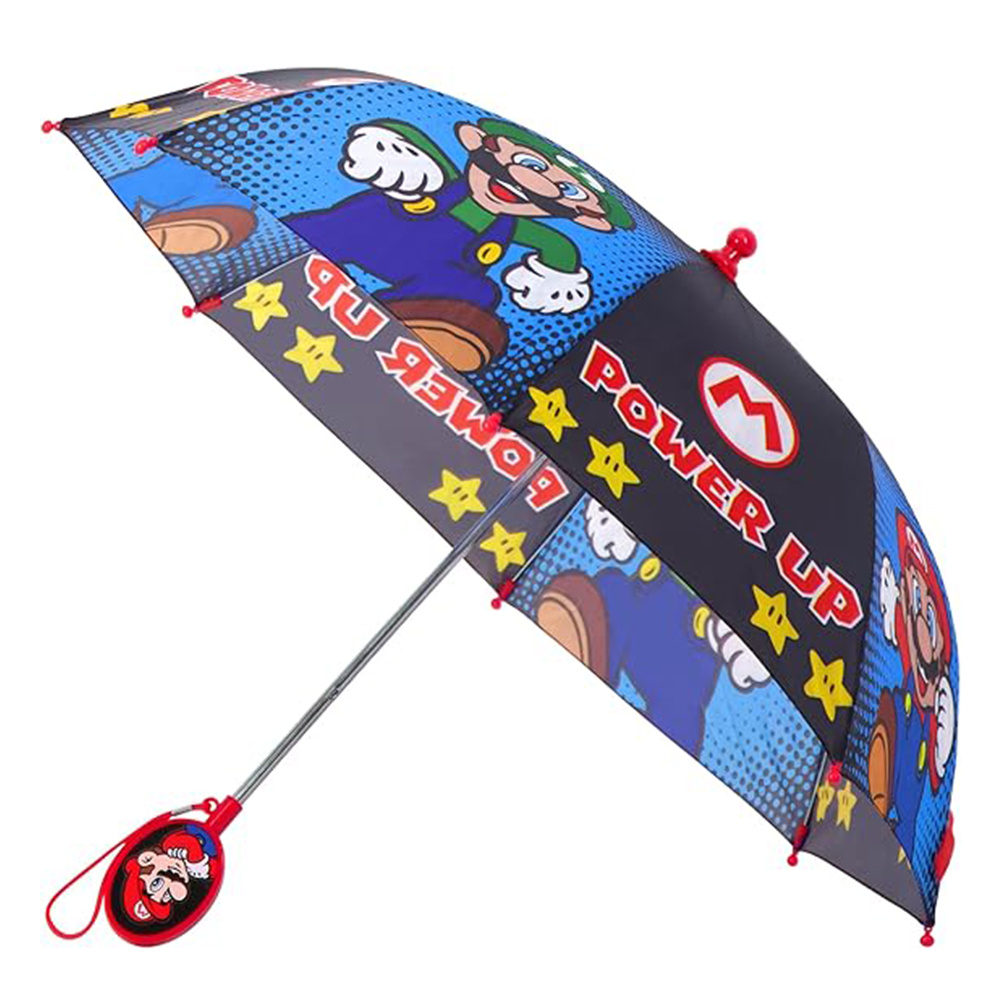 TEMU Kids Umbrella, Super Mario Toddler And Little Boy 3-6