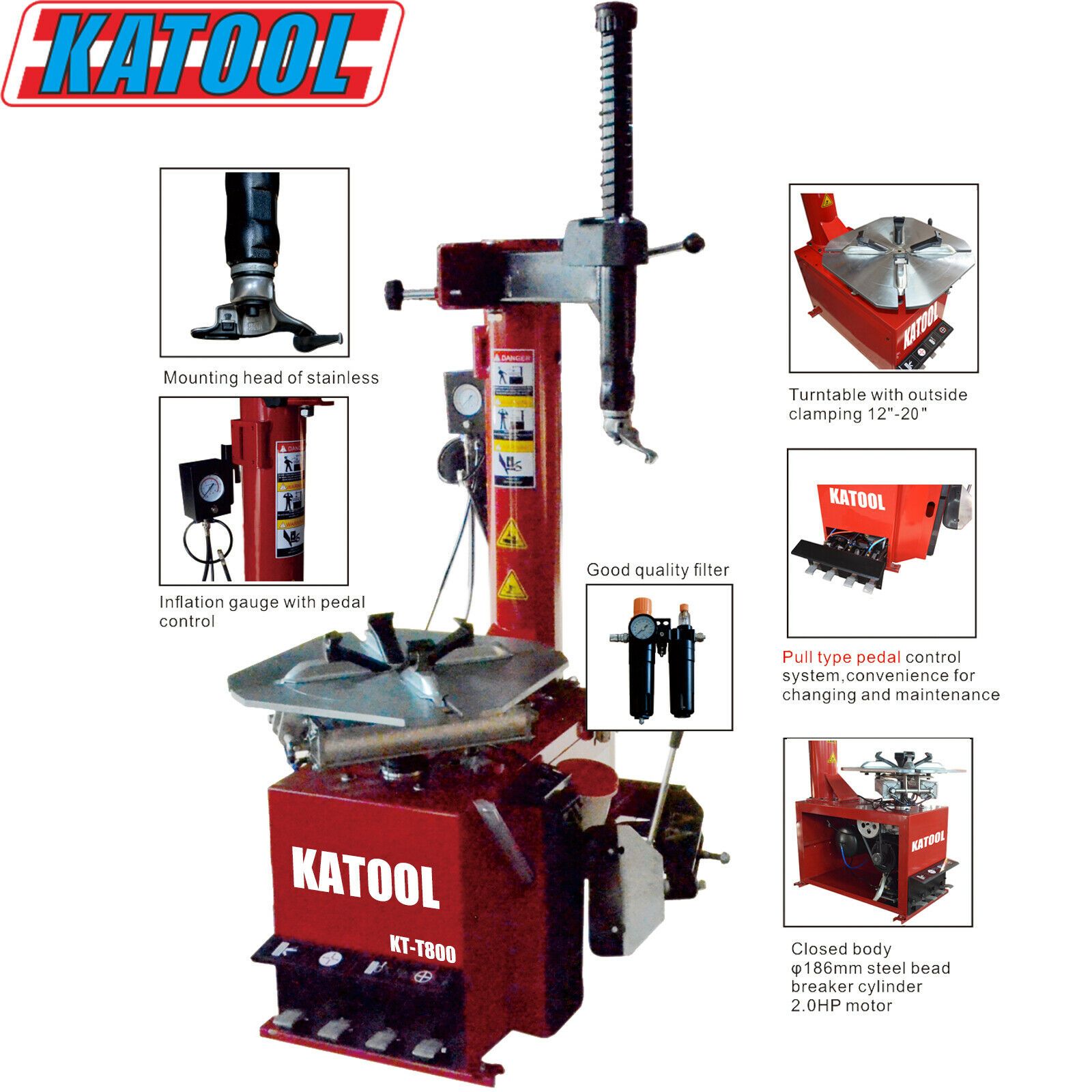 kt     2 0  tire changer machine wheel   tire machine tire   equipments tire tools Product details 1